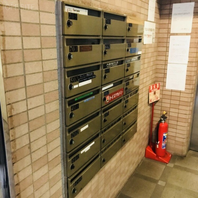 麻布十番エフプラザ 郵便受け