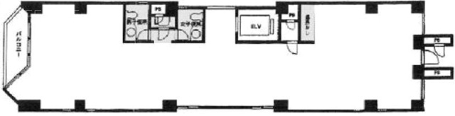 オーキッドプレイス浜松町8F 間取り図