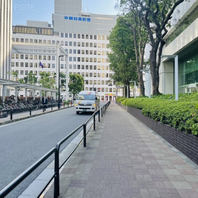 東京堂千代田ビル ビル前面道路
