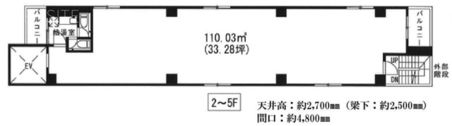 代々木公園KSビル3F 間取り図