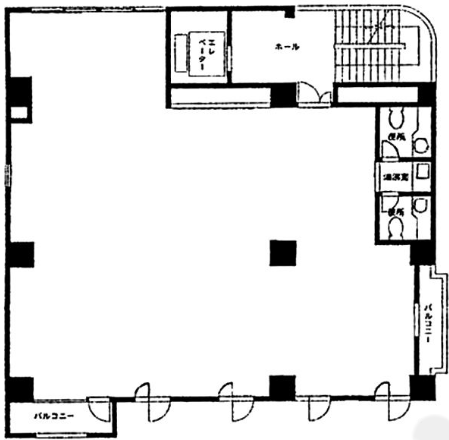 TKiビル4F 間取り図