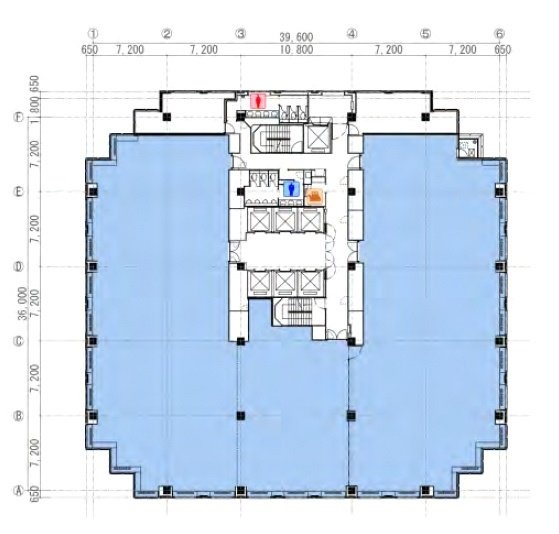 大崎MTビル11F 間取り図