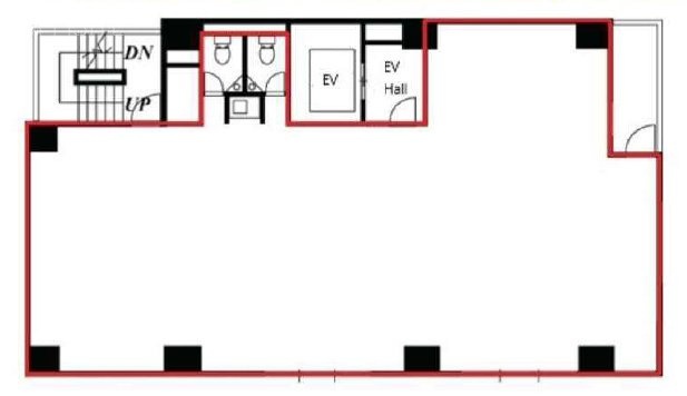 一番町村上ビル4F 間取り図