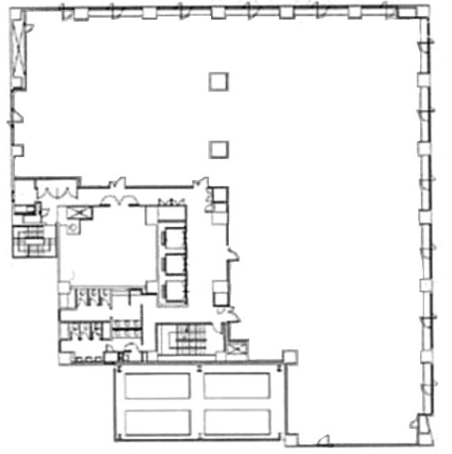 日本生命立川ビル1F 間取り図