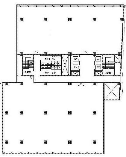 新虎ノ門実業会館(新館)1 間取り図