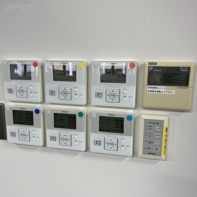 R-TERRACE八丁堀 5,6階 貸室 空調スイッチ