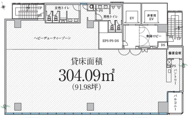 PMO池袋ビル8F 間取り図