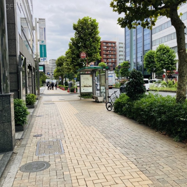 茅場町イーストスクエア 前面道路