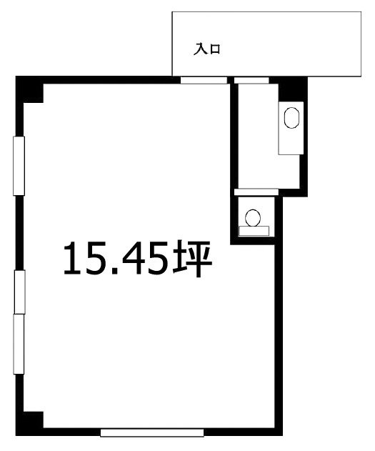 大雅ビル3F 間取り図