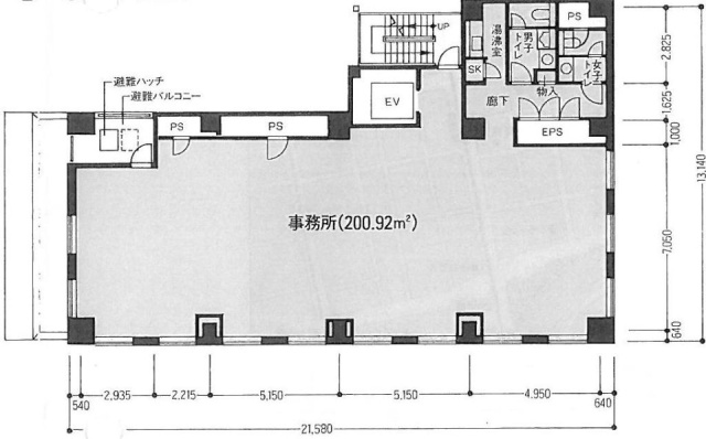 藤和神田錦町ビル5F 間取り図