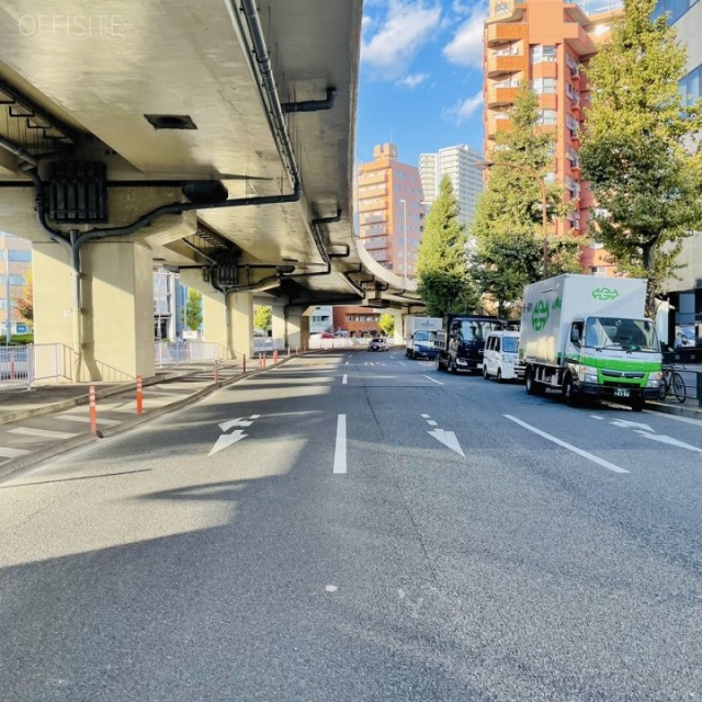 KDX西五反田ビル ビル前面道路