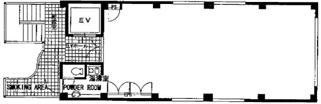 KT大森北ビル8F 間取り図