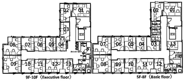 ビュレックスファイブ1 間取り図