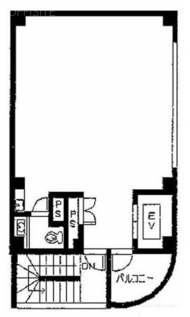 プリオール三信ビル5F 間取り図