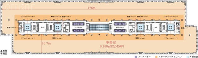ガーデンシティ品川御殿山8F 間取り図