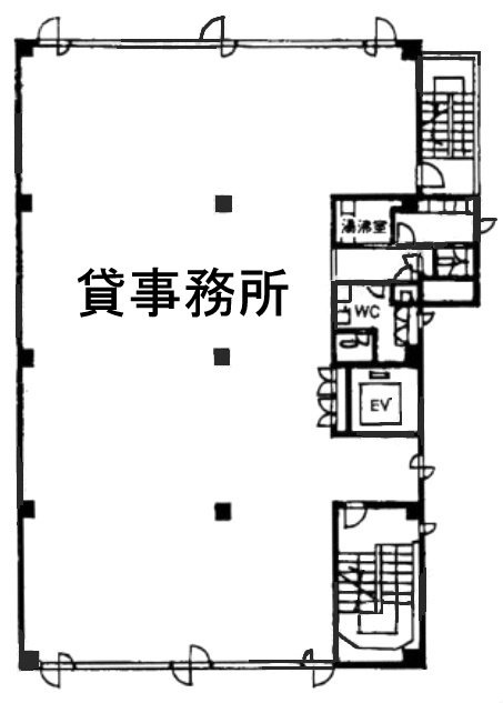 紀尾井町アークビル4F 間取り図