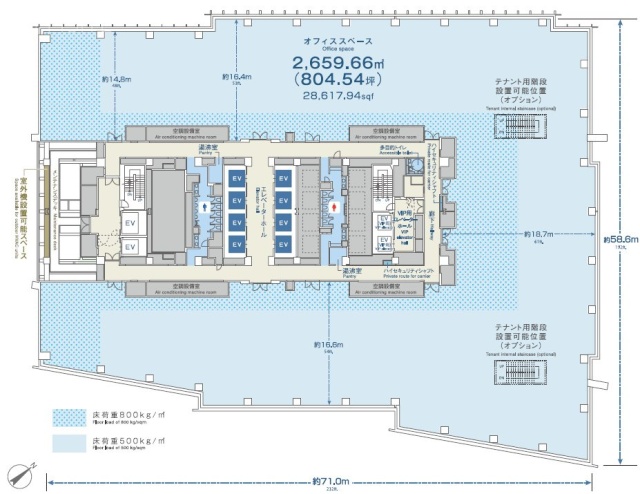 飯田橋グランブルーム401 間取り図
