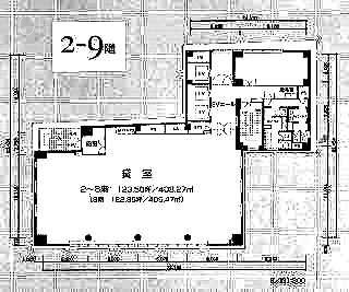 ヒューリック銀座3丁目ビル6F 間取り図