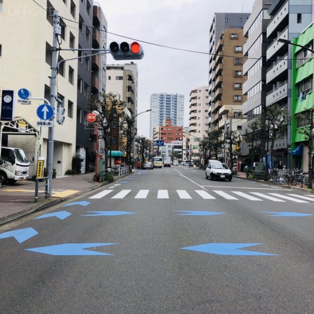 KT大森北ビル ビル前面道路