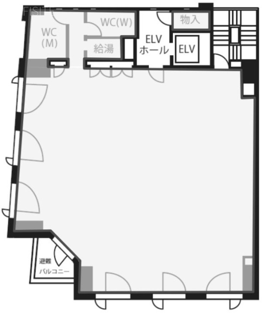 九段誠和ビル7F 間取り図