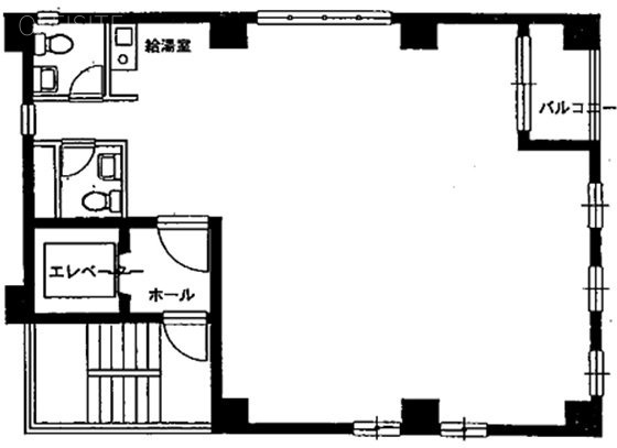 ゼネラルビル恵比寿イースト3F 間取り図
