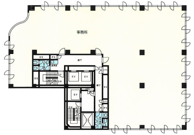 アーバン新橋B1F 間取り図
