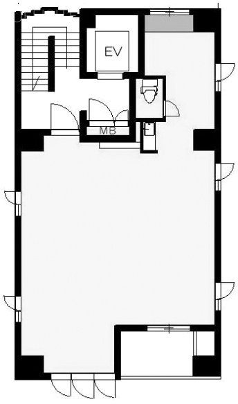 和田第2ビル4F 間取り図