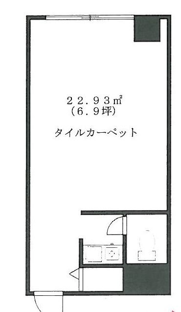 南青山312ビル101 間取り図