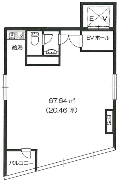 KYビル7F 間取り図