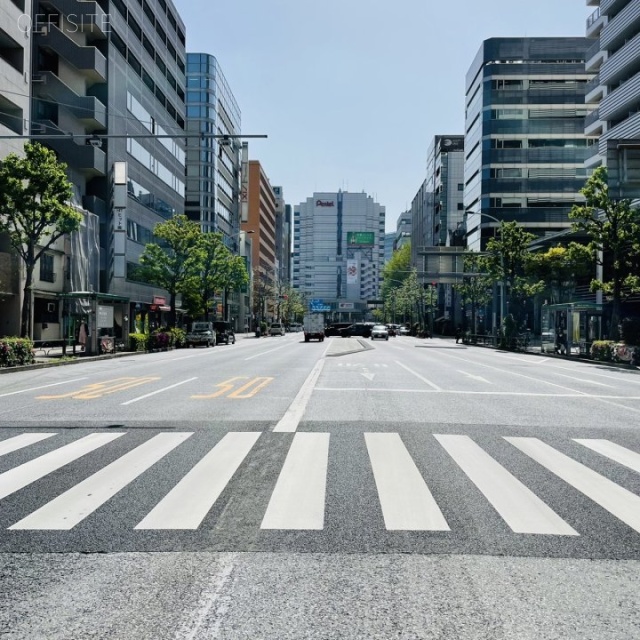 ウィンド水天宮ビル ビル前面道路