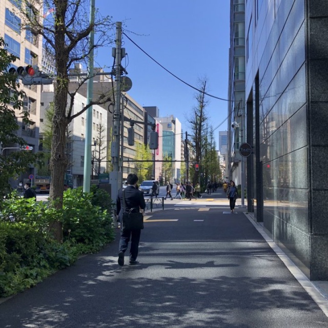 楠本第2ビル ビル前面道路