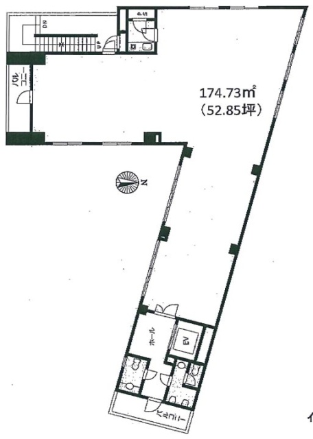 VORT芝公園1F 間取り図