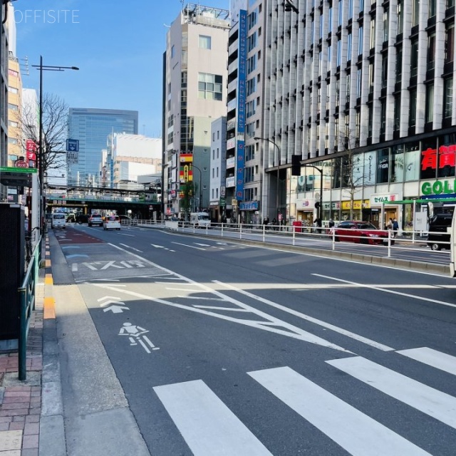 第3西欧ビル 前面に外堀通り