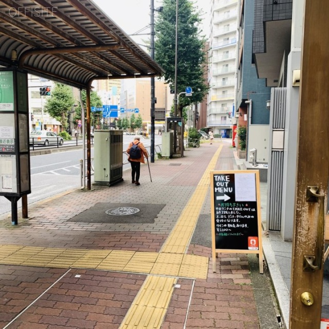 KAZEN第2ビル ビル前面道路