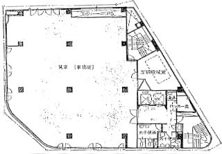 富士喜ビル7F 間取り図