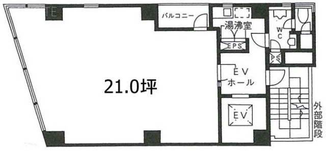 ACN秋葉原ビル4F 間取り図