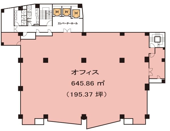 TOKYU REIT渋谷Rビル4F 間取り図