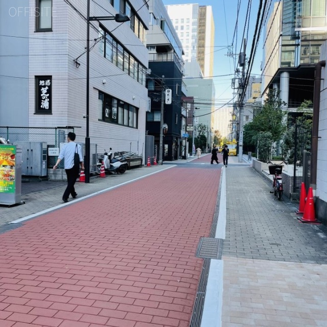 テクス芝浦ビル 前面道路