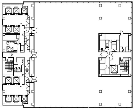 エステック情報6F 間取り図