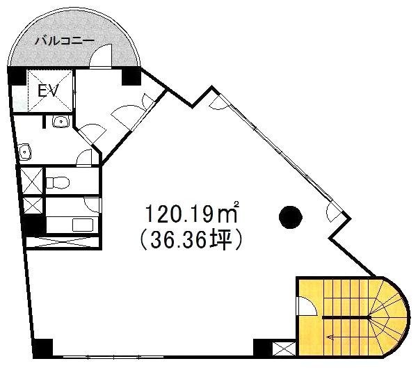 要町KTビル2F 間取り図