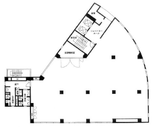 東熱新川ビル5F 間取り図