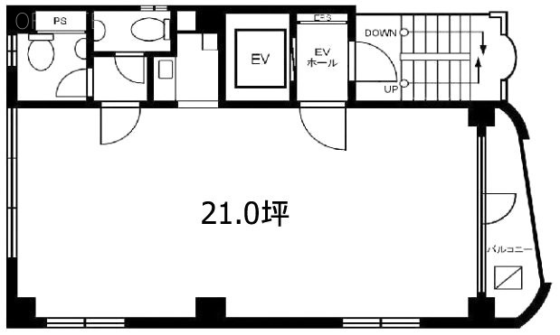 NTビル5F 間取り図