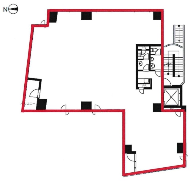 US半蔵門ビル103 間取り図