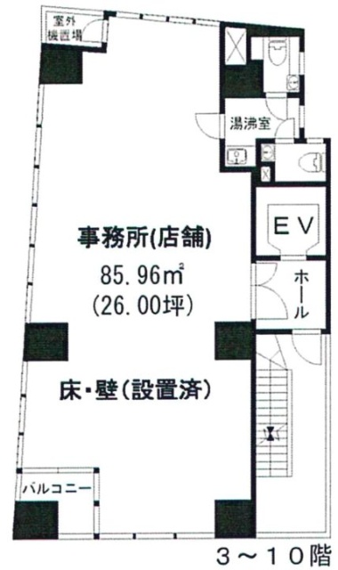 G-FRONT青山8F 間取り図