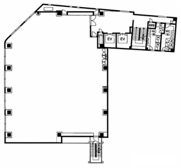 青山ファーストビル6F 間取り図