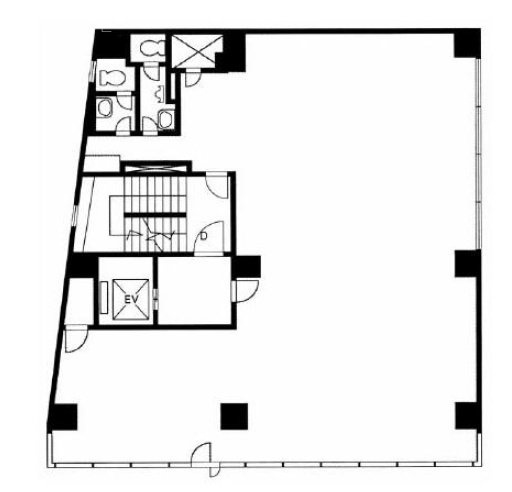 登喜和ビル6F 間取り図