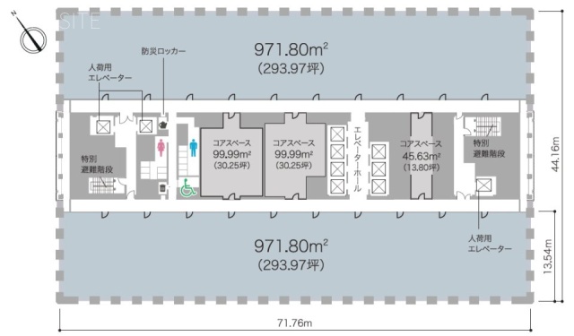 サンシャイン60南 間取り図