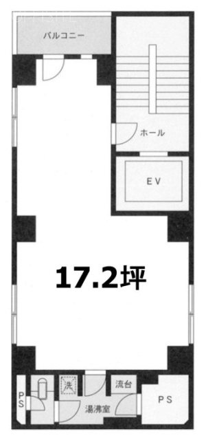 アタゴ小林ビル4F 間取り図