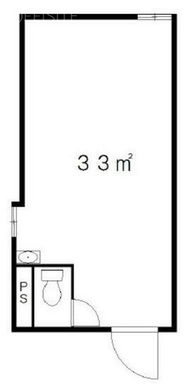 新宿ワイエムビル5F 間取り図