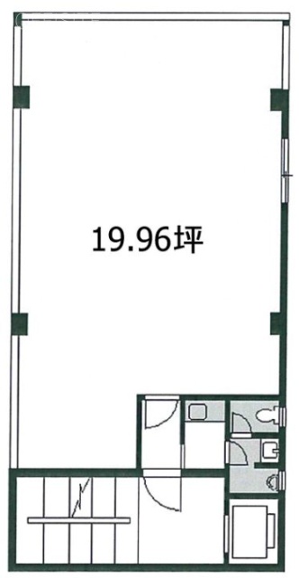 久保井ビル6F 間取り図